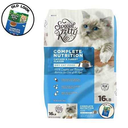 Special Kitty Chicken & Turkey Flavor Complete Nutrition Dry Cat Food - Healthber