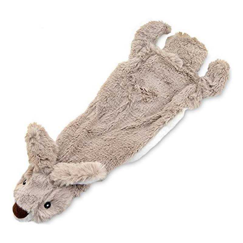 Best Pet Supplies 2-in-1 Stuffless Squeaky Dog Toys with Soft, Durable Fabric for Small - Healthber
