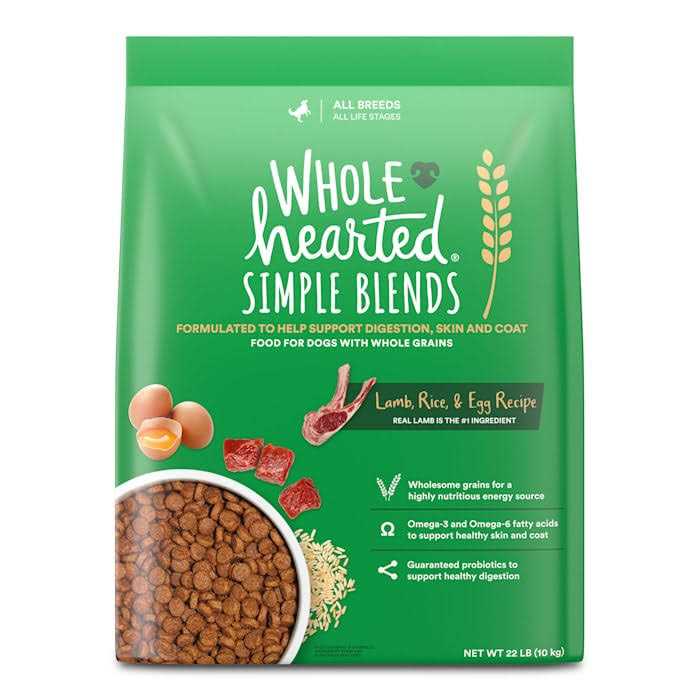WholeHearted Simple Blends Lamb Rice & Egg Recipe Dry Food - Healthber