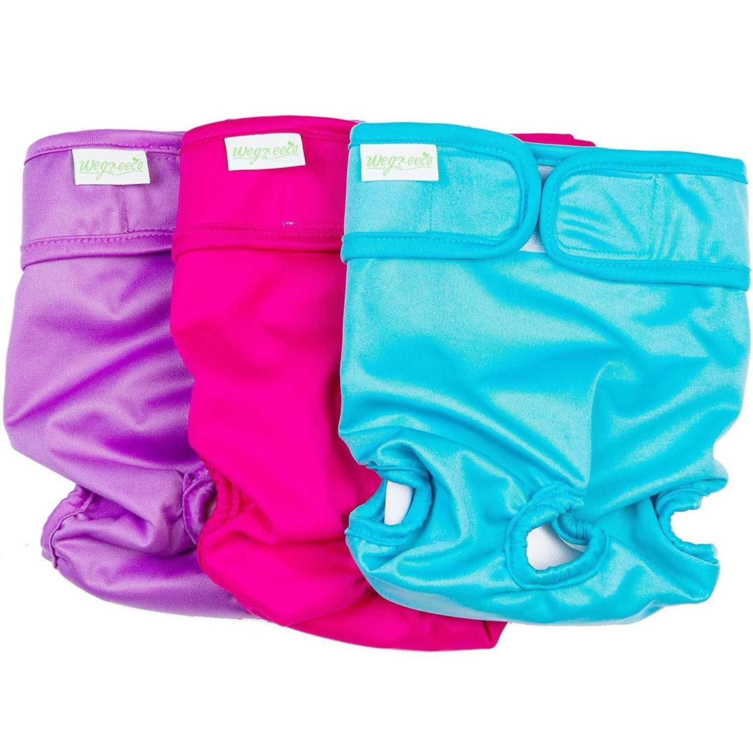 Wegreeco Luxury Washable Reusable Dog Diapers Durable Female Dog Diapers - Healthber