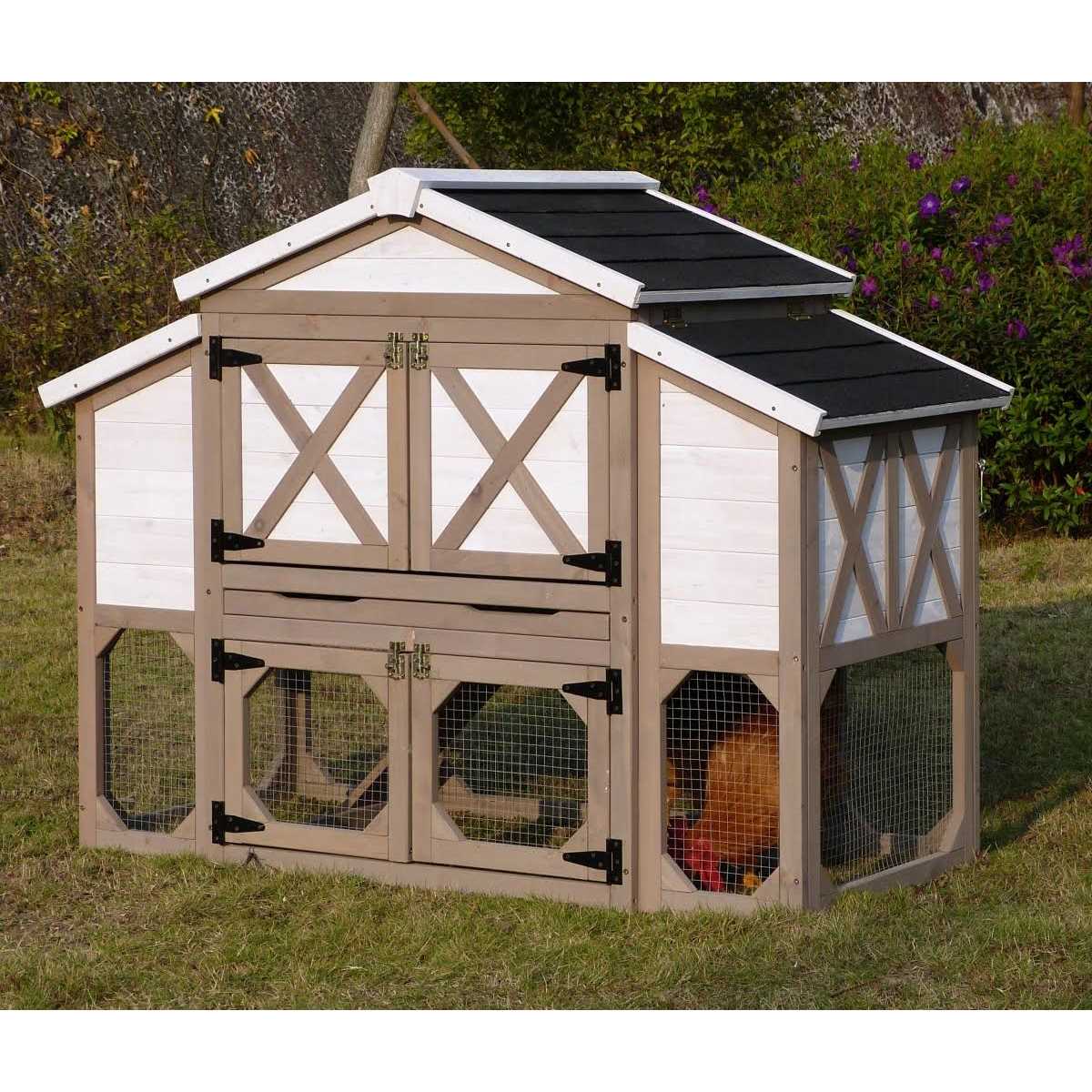 PetPalace Country Style Chicken Coop - Healthber