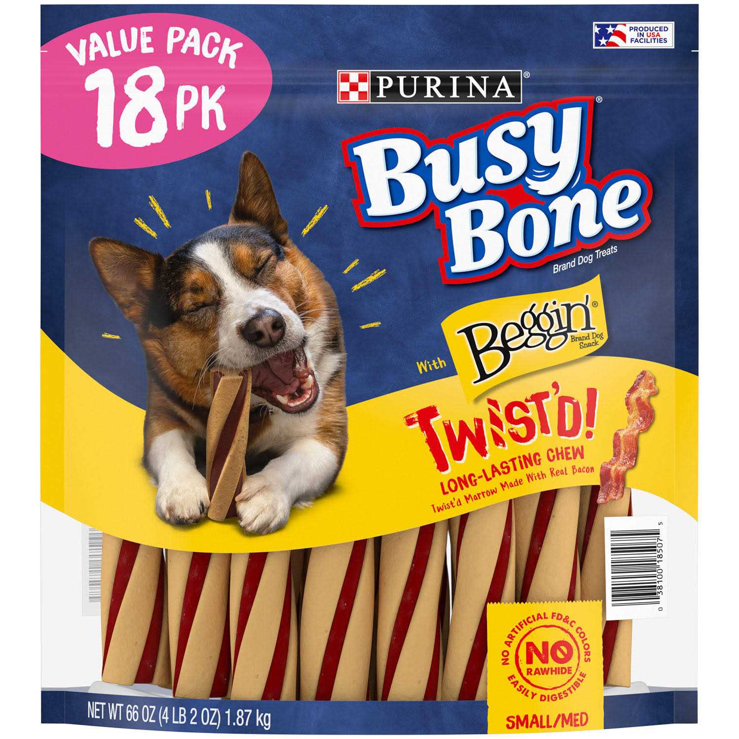 Purina Busy with Beggin’ Twist’d Small/Medium Dog Treats - Healthber