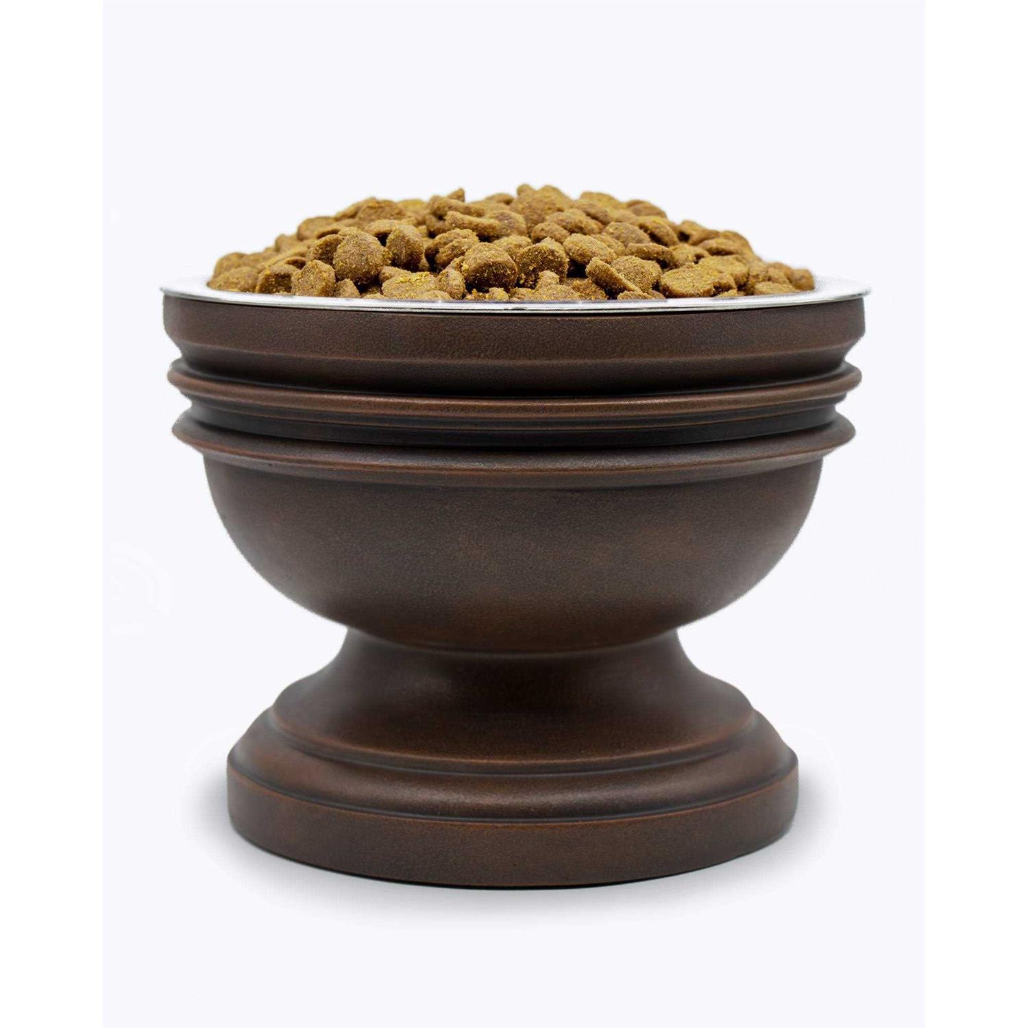 Pet Junkie Summit Elevated Dog Bowl for Food or Water - Healthber