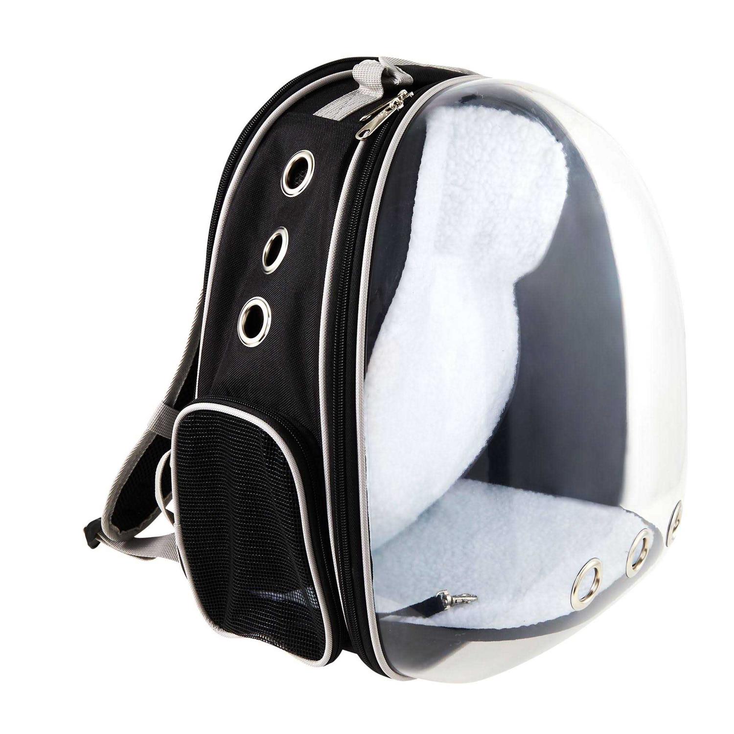 Whisker City Expandable Plastic Backpack Cat Carrier - Healthber