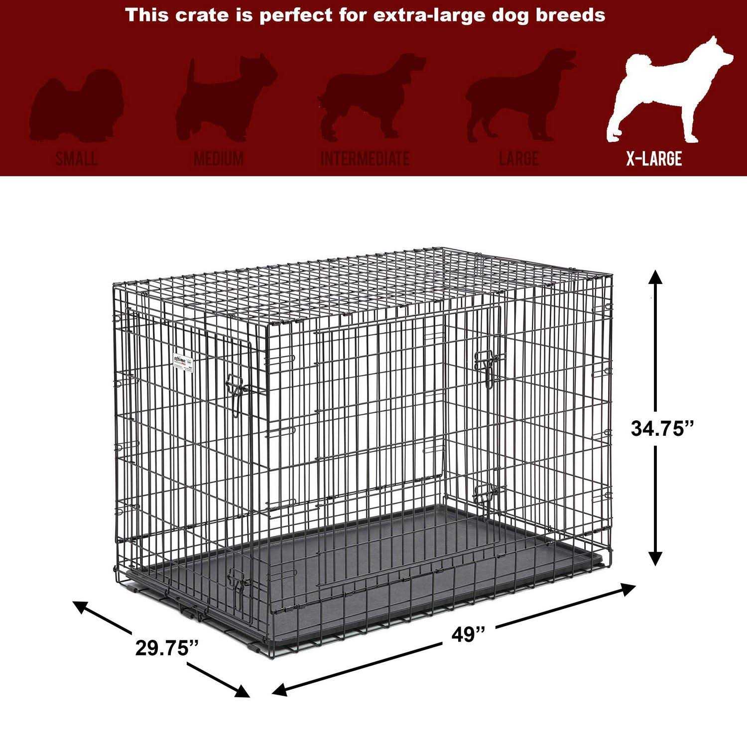 Midwest Ultima Pro Double Door Dog Crate - Healthber