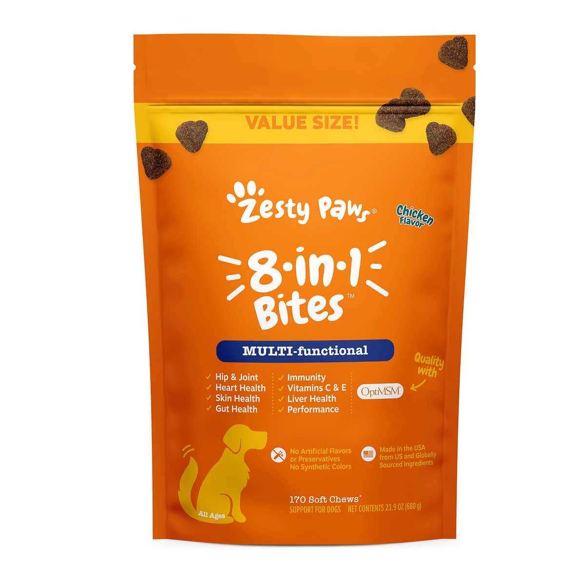 Zesty Paws 8-in-1 Bites - Healthber