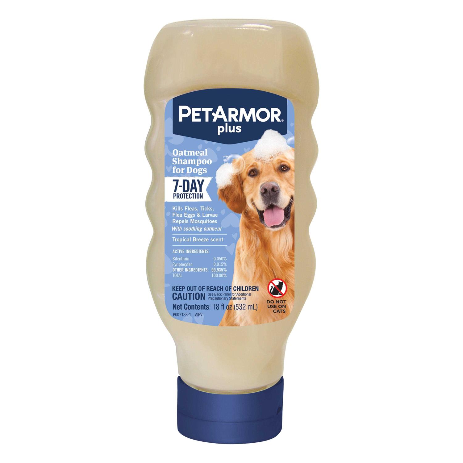 PetArmor Plus Oatmeal Shampoo for Dogs - Healthber