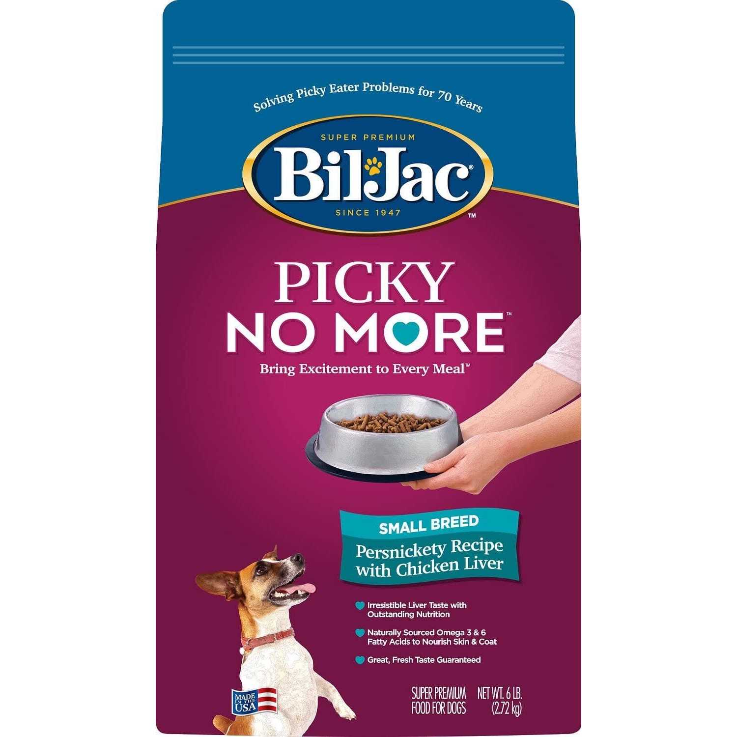 Bil-Jac Picky No More Breed Chicken Liver Recipe Dry Dog Food - Healthber