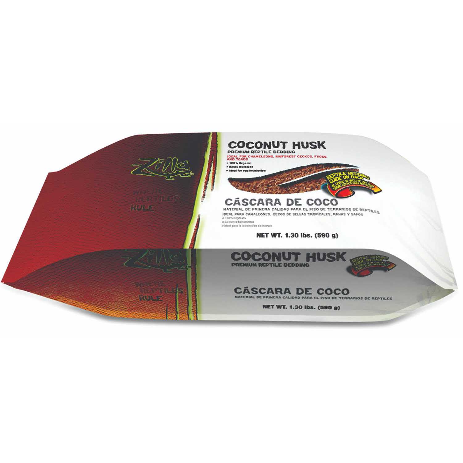 Zilla Coconut Husk Brick Reptile Bedding - Healthber