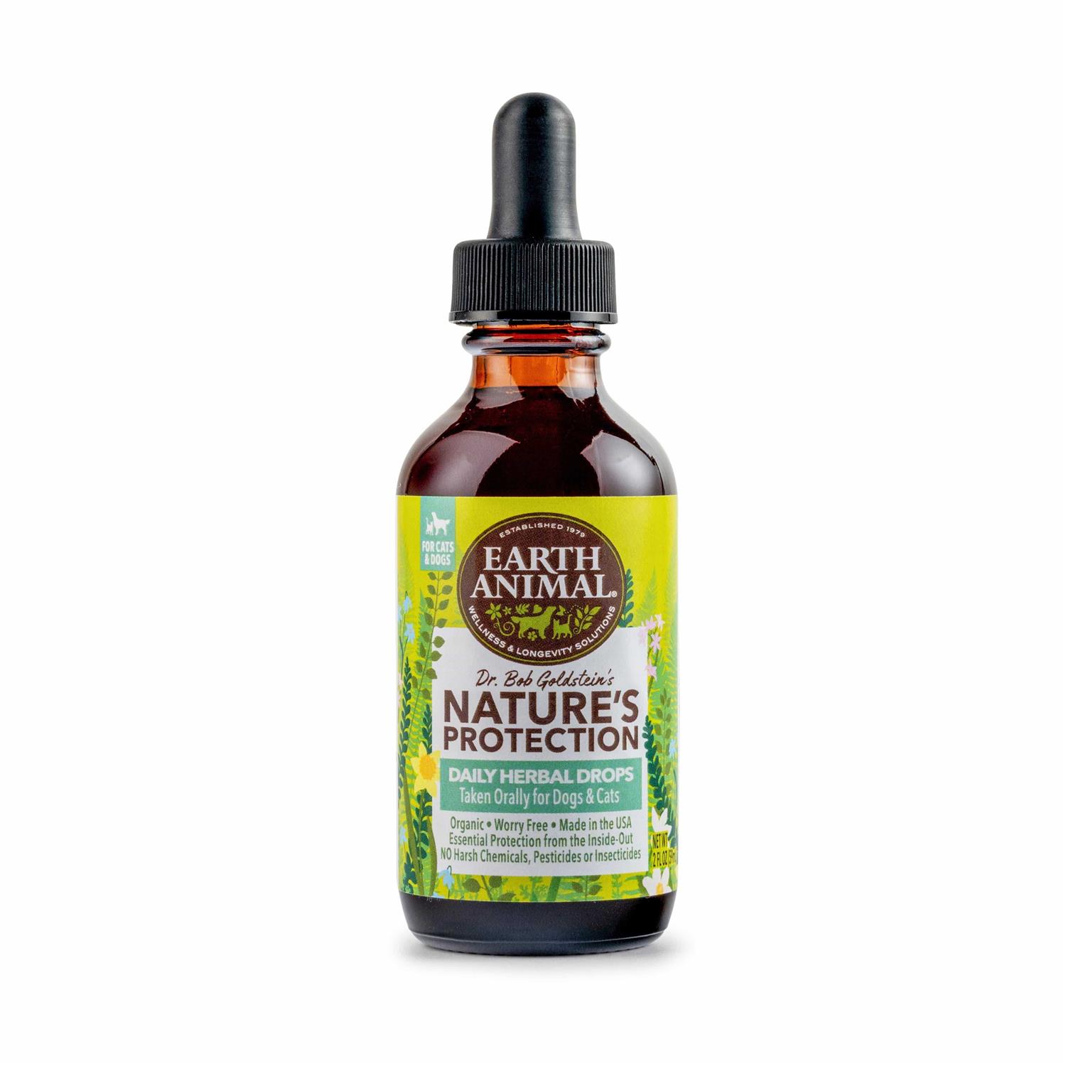 Earth Animal Flea & Tick Herbal Drops - Healthber