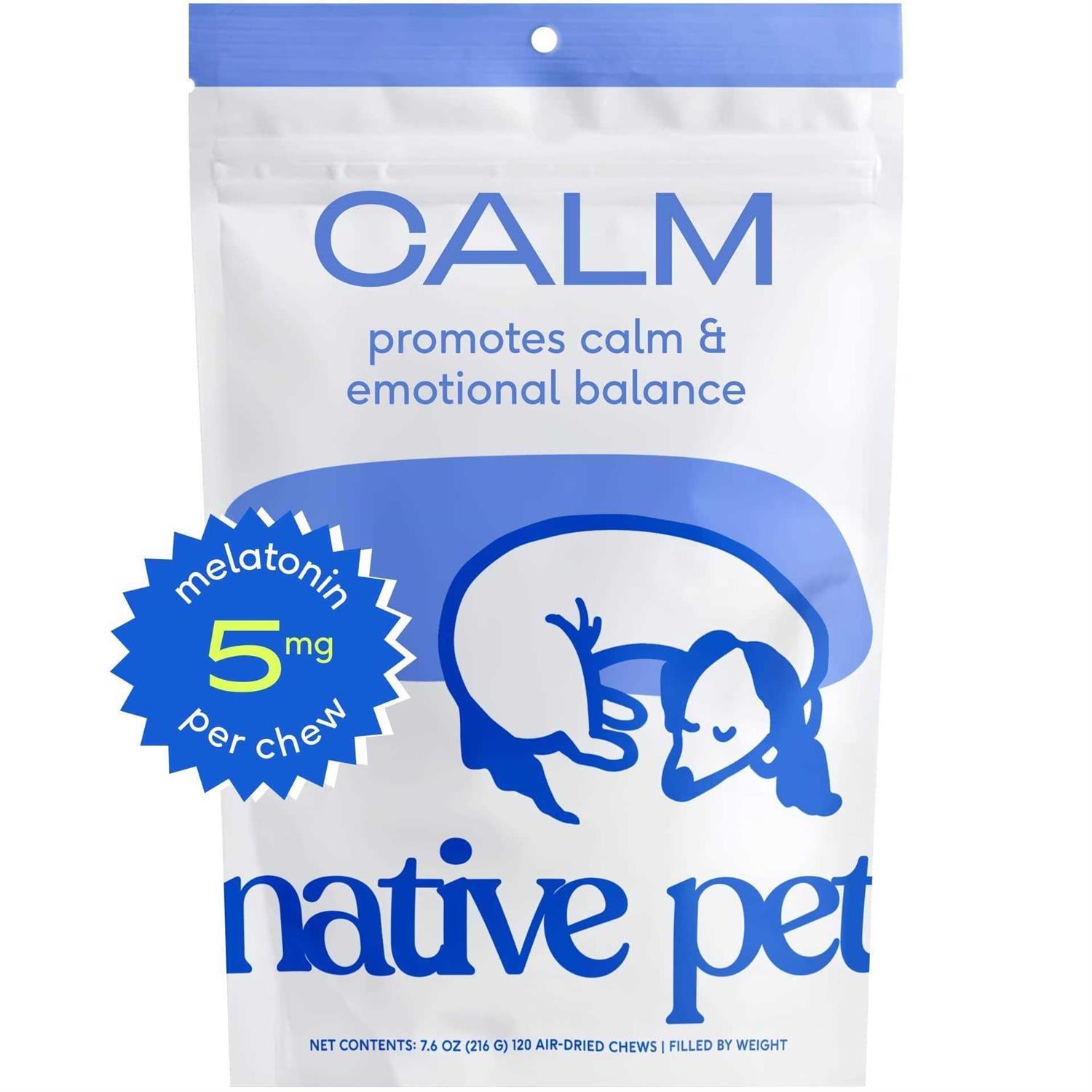 Native Pet Calming Chews for Dogs - Healthber