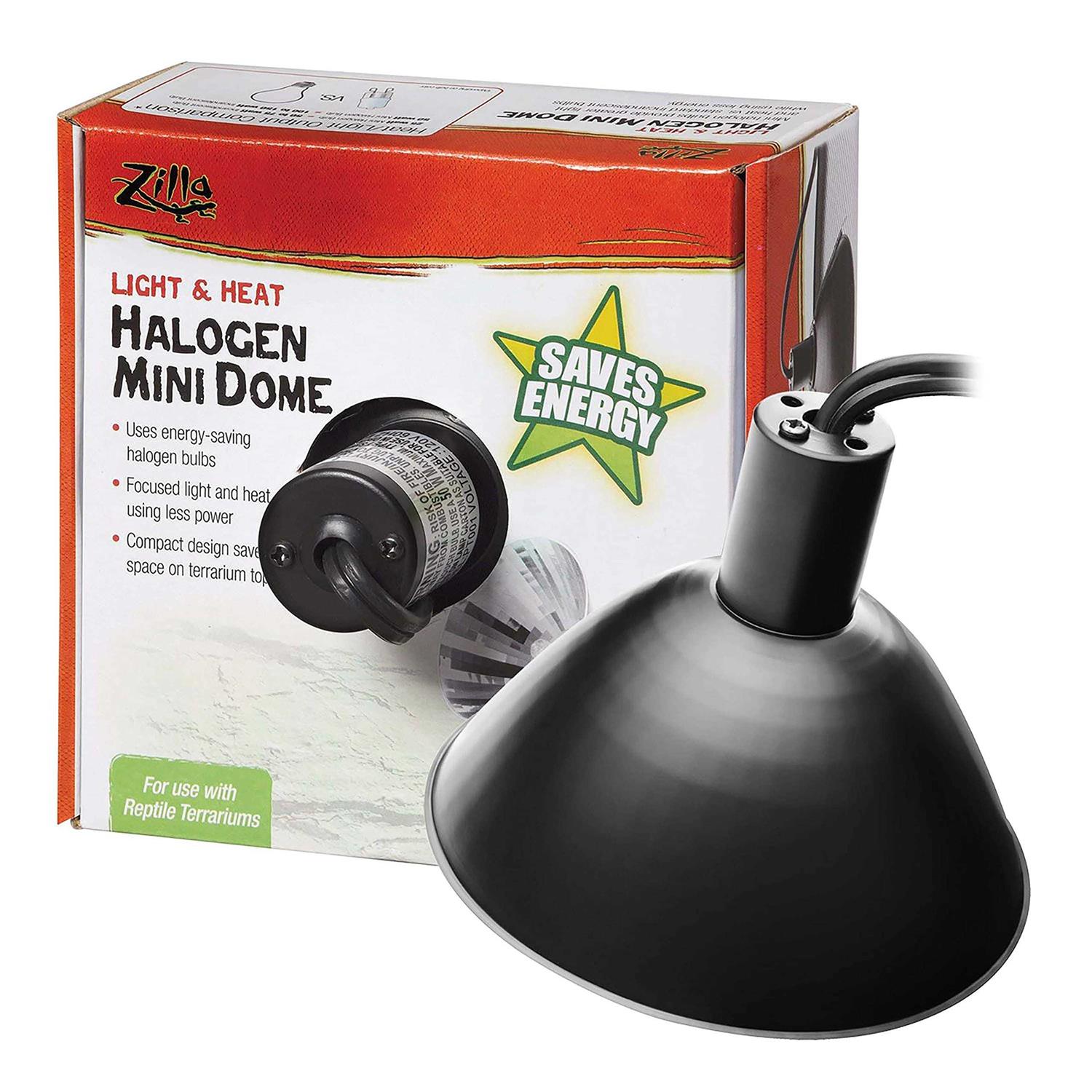 Zilla Dome Mini Halogen Fixture - Healthber