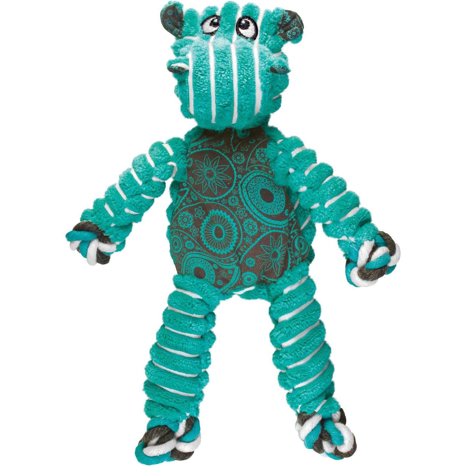 KONG Floppy Knots Hippo Dog Toy - Healthber