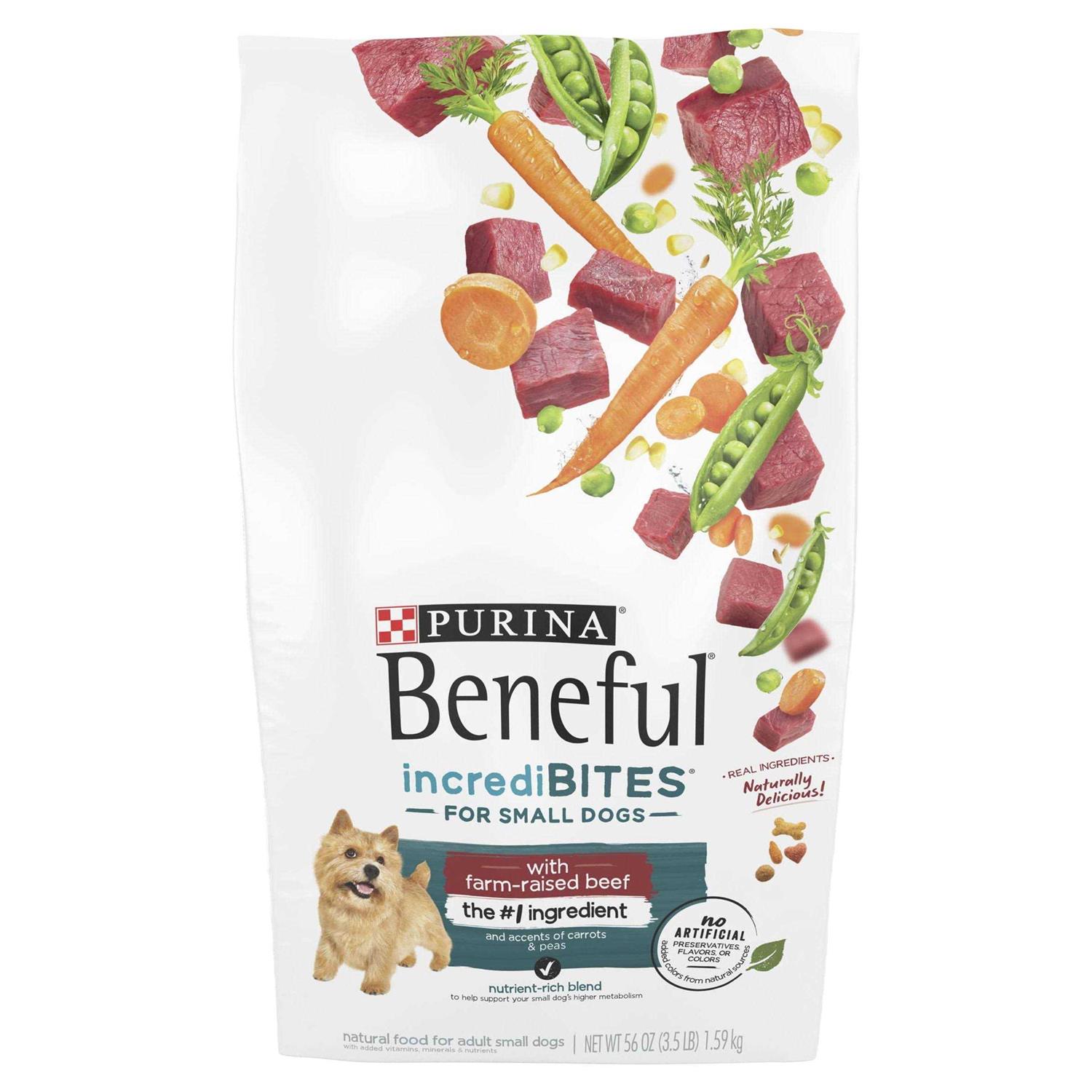Purina Beneful IncrediBites Beef Dry Dog Food - Healthber