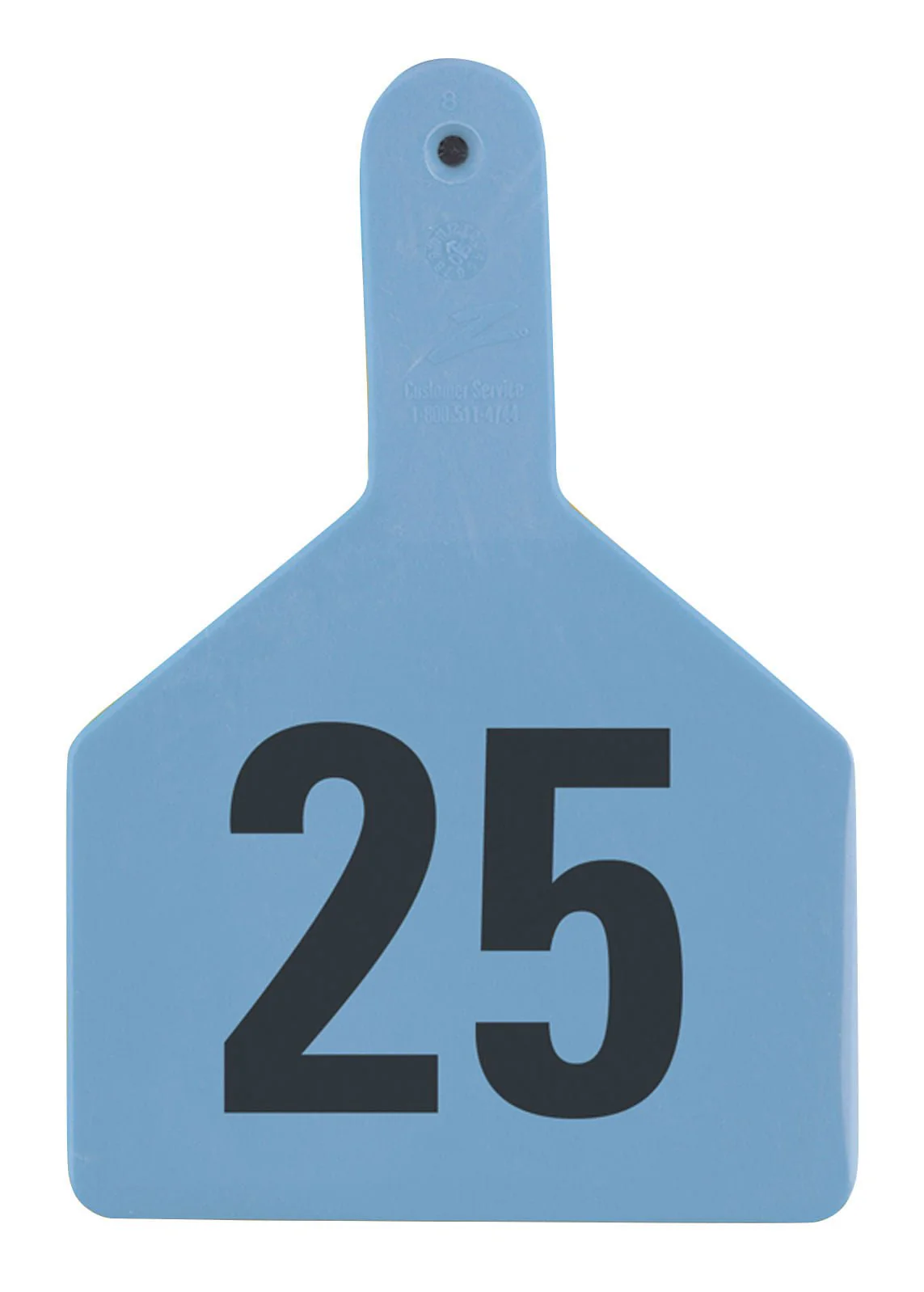 Z1 No-Snag Numbered 1-Piece Ear Tags, 25 ct - Healthber