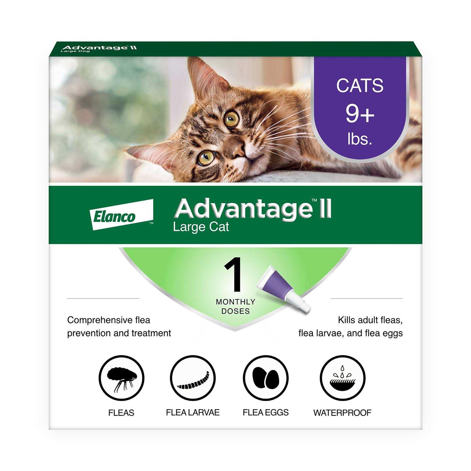 Advantage II Flea Treatment Cats - Healthber