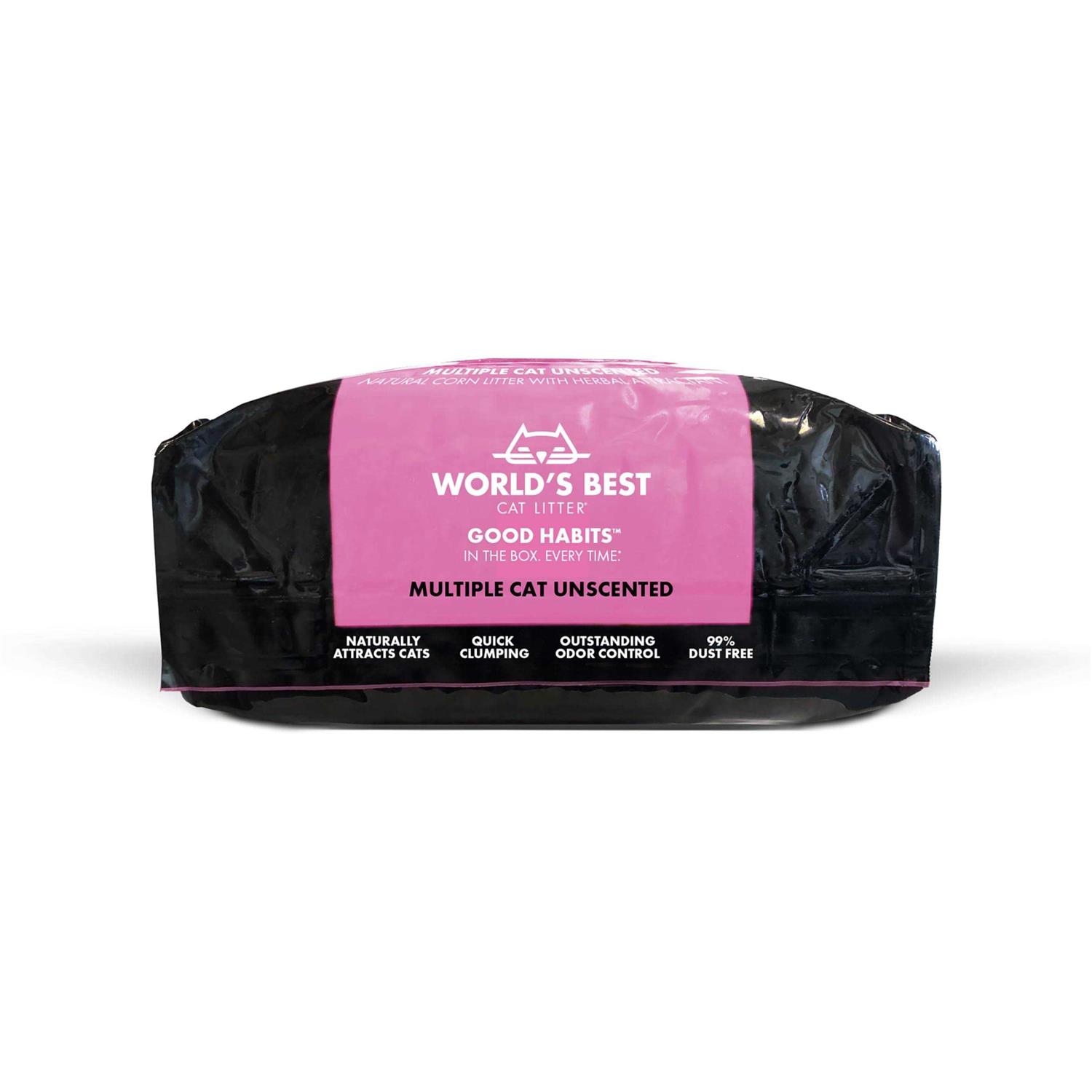 WORLD’S BEST Cat Litter Good Habits Attractant Cat Litter - Healthber
