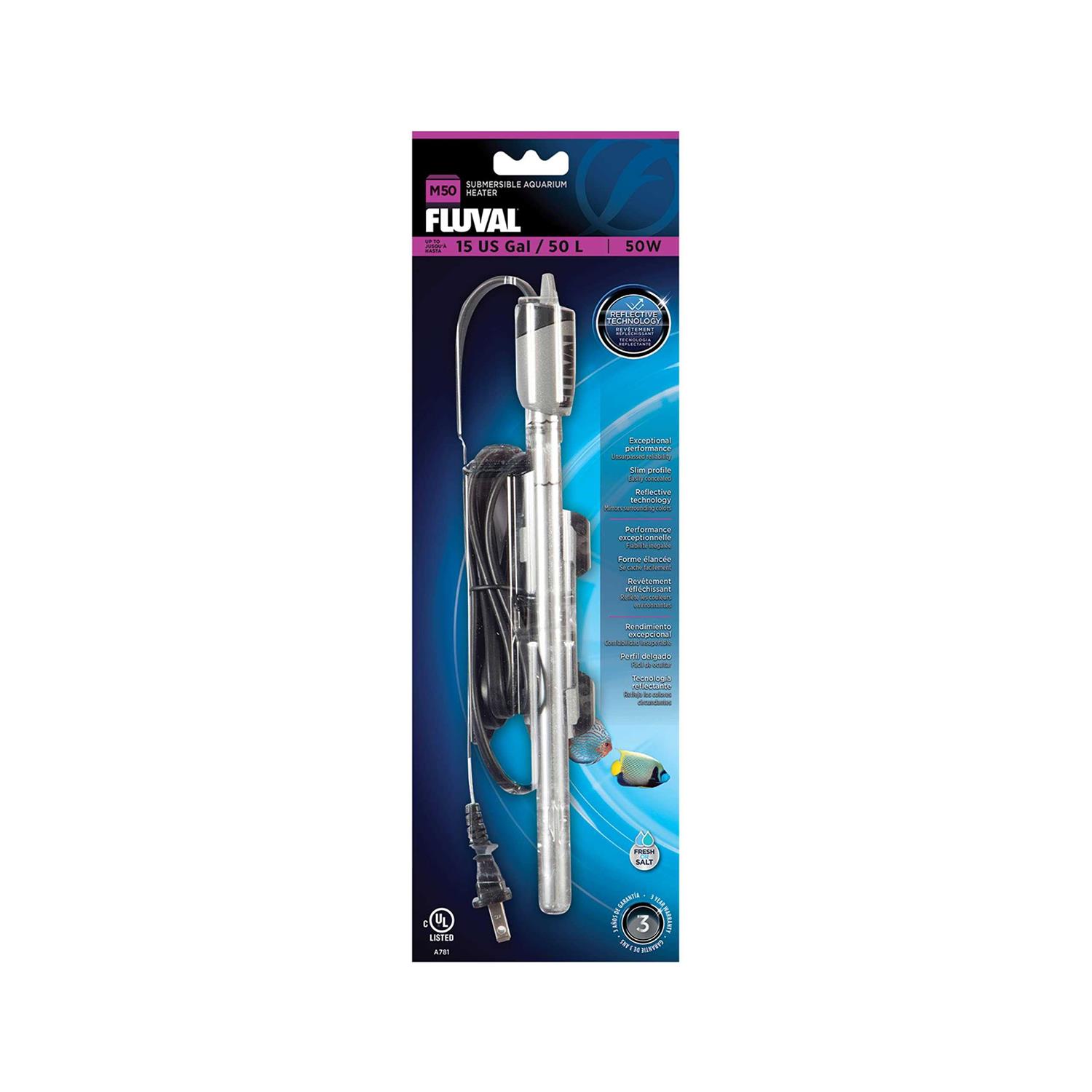 Fluval M50 Submersible Heater - Healthber