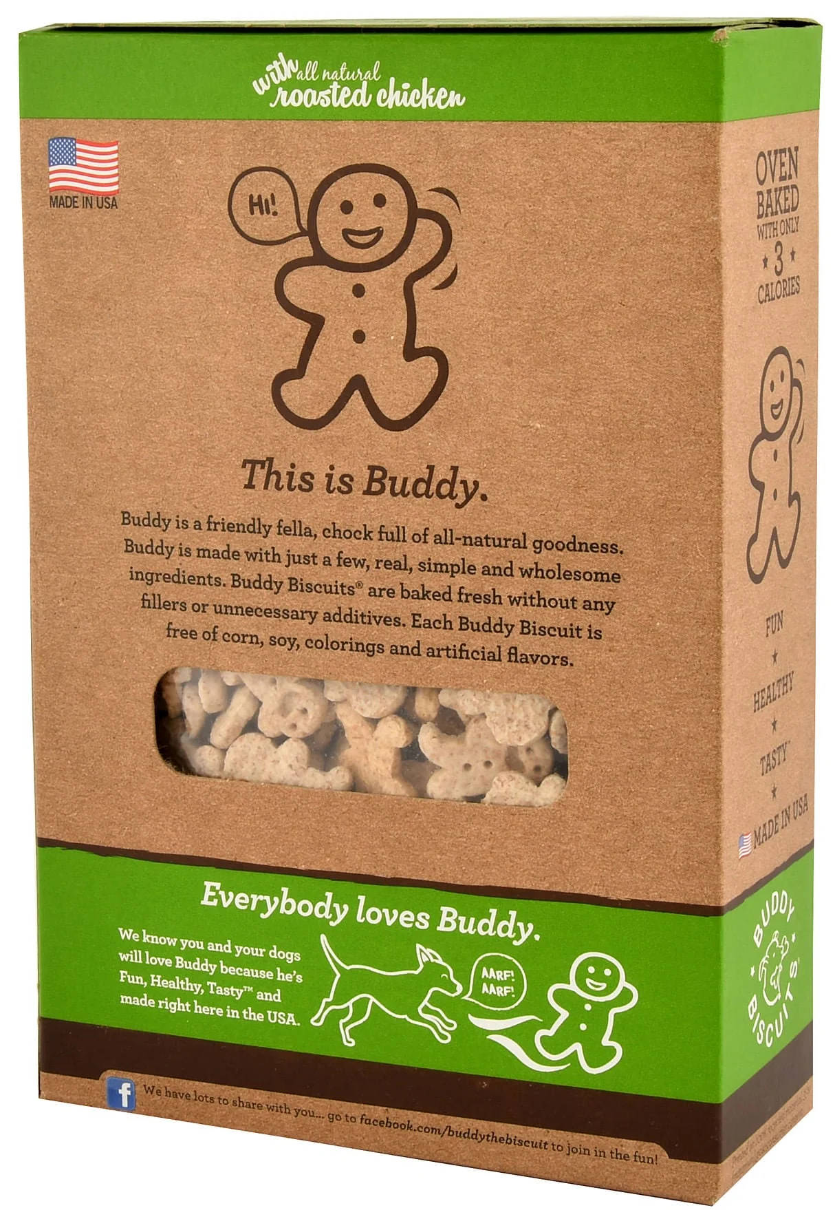 Itty Bitty Buddy Biscuits, 8 oz - Healthber