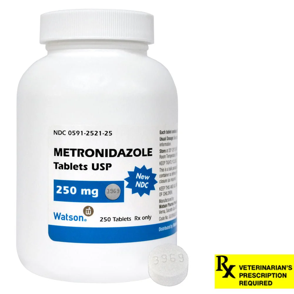 Rx Metronidazole (Generic) Tablets for Dogs & Cats - Healthber