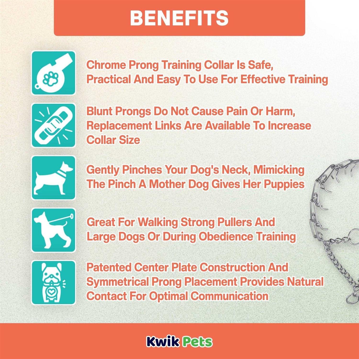 Herm Sprenger Ultra-Plus Prong Training Dog Collar - Healthber