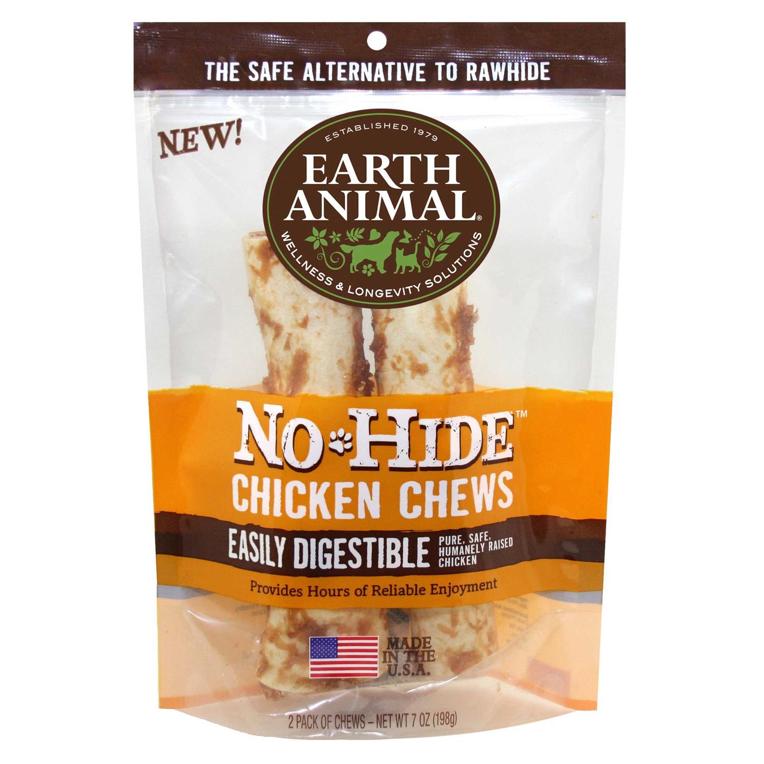 Earth Animal No Hide Chicken Chews - Healthber