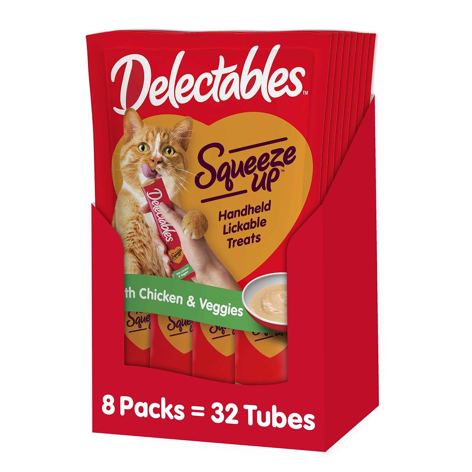 Delectables Squeeze Up Cat Treats - Healthber