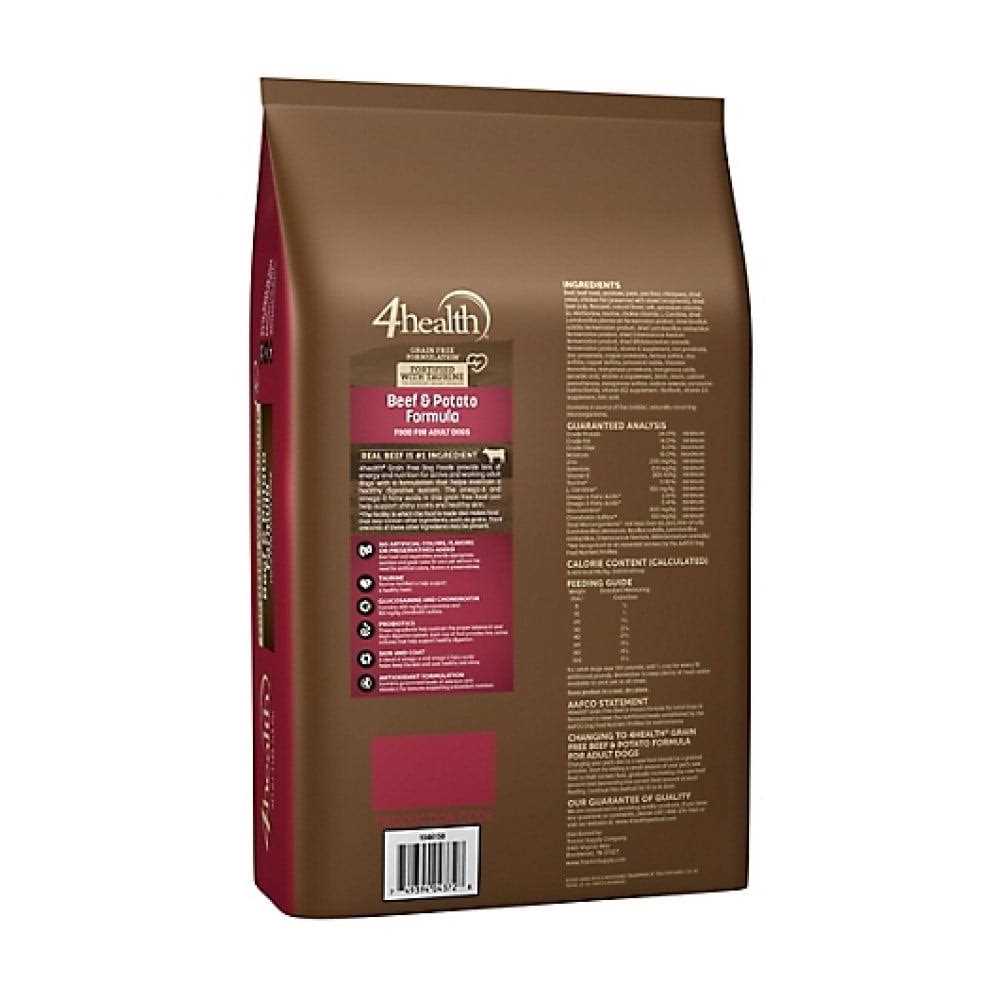4health Grain Free Formulation Beef and Potato Formula Dry Dog Food 1046158 - Healthber