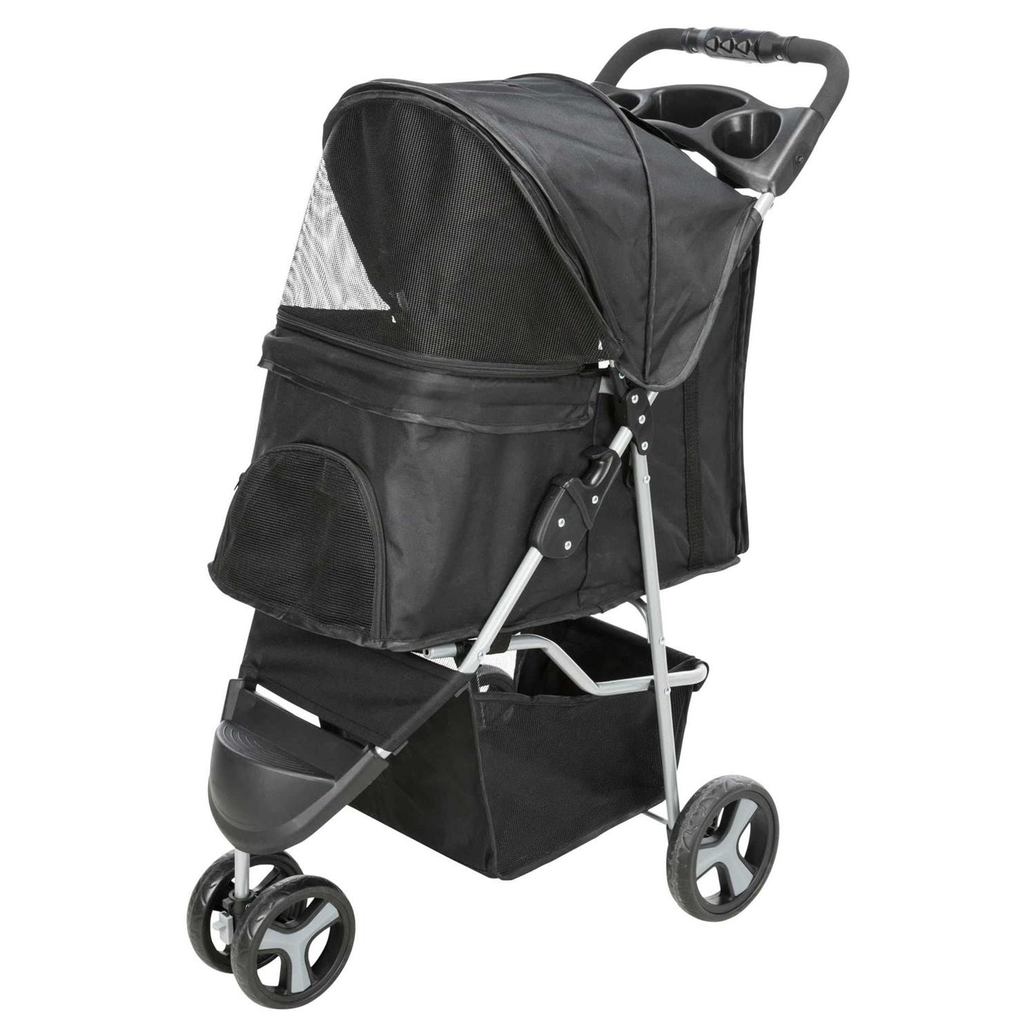 Trixie Foldable Cats & Dogs Stroller - Healthber