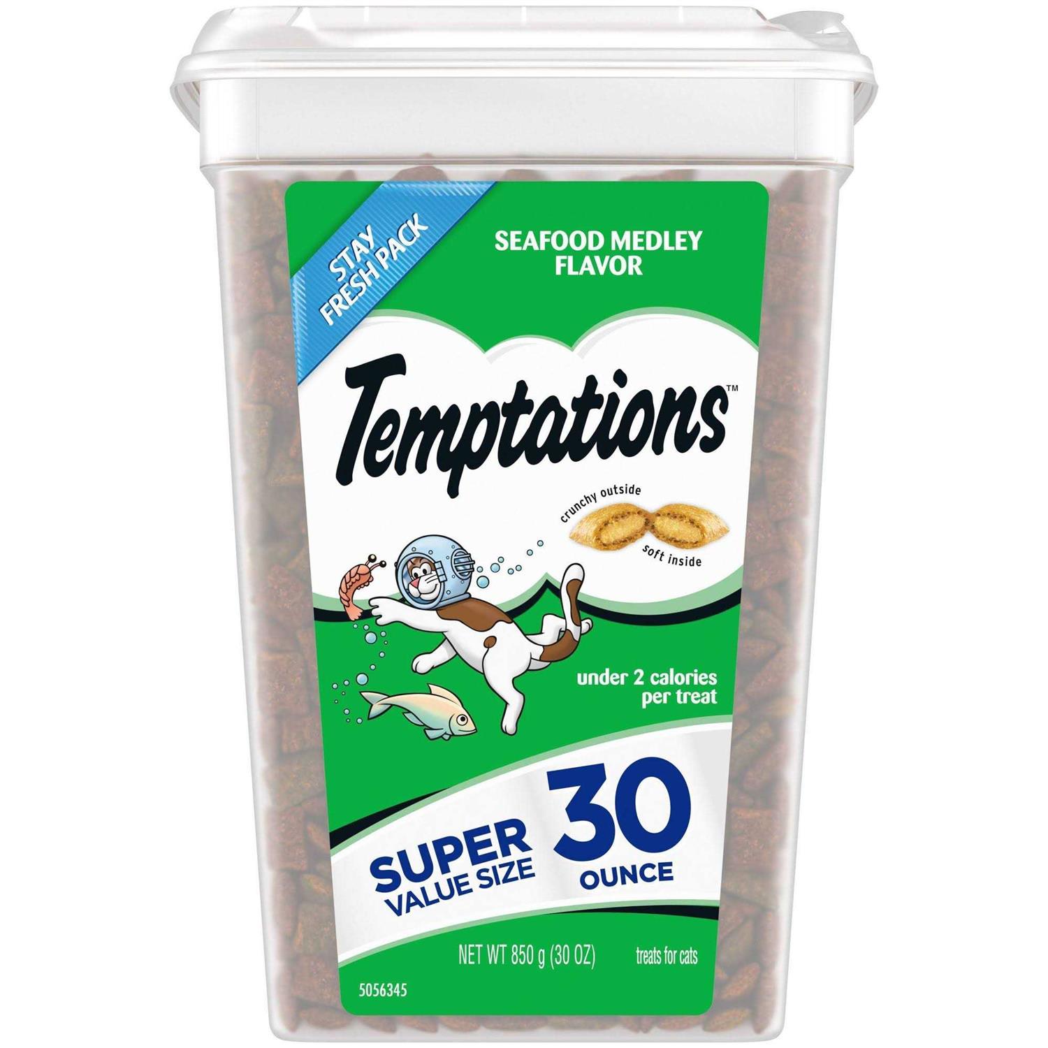 Temptations Crunchy Cat Treats Flavor - Healthber