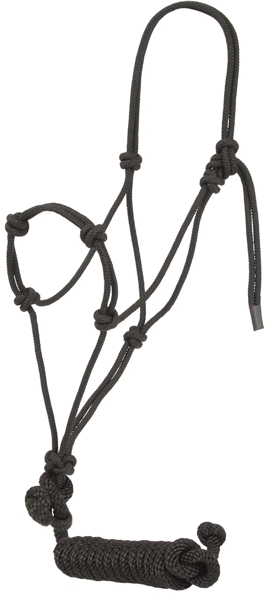 Knotted Poly Rope Training Halter, Yearling - Healthber