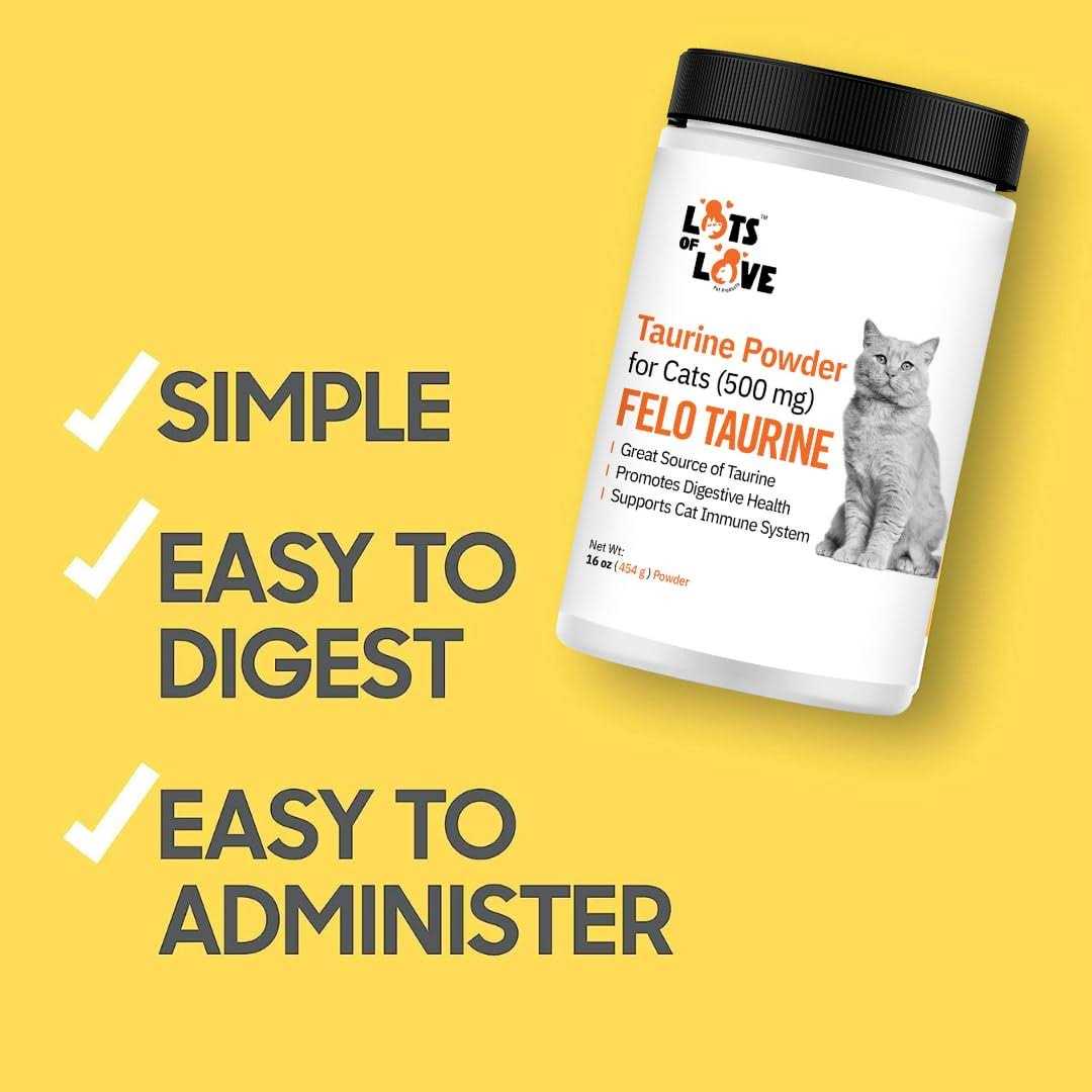 FELO Taurine Taurine Supplement for Cats Taurine for Cats - Healthber
