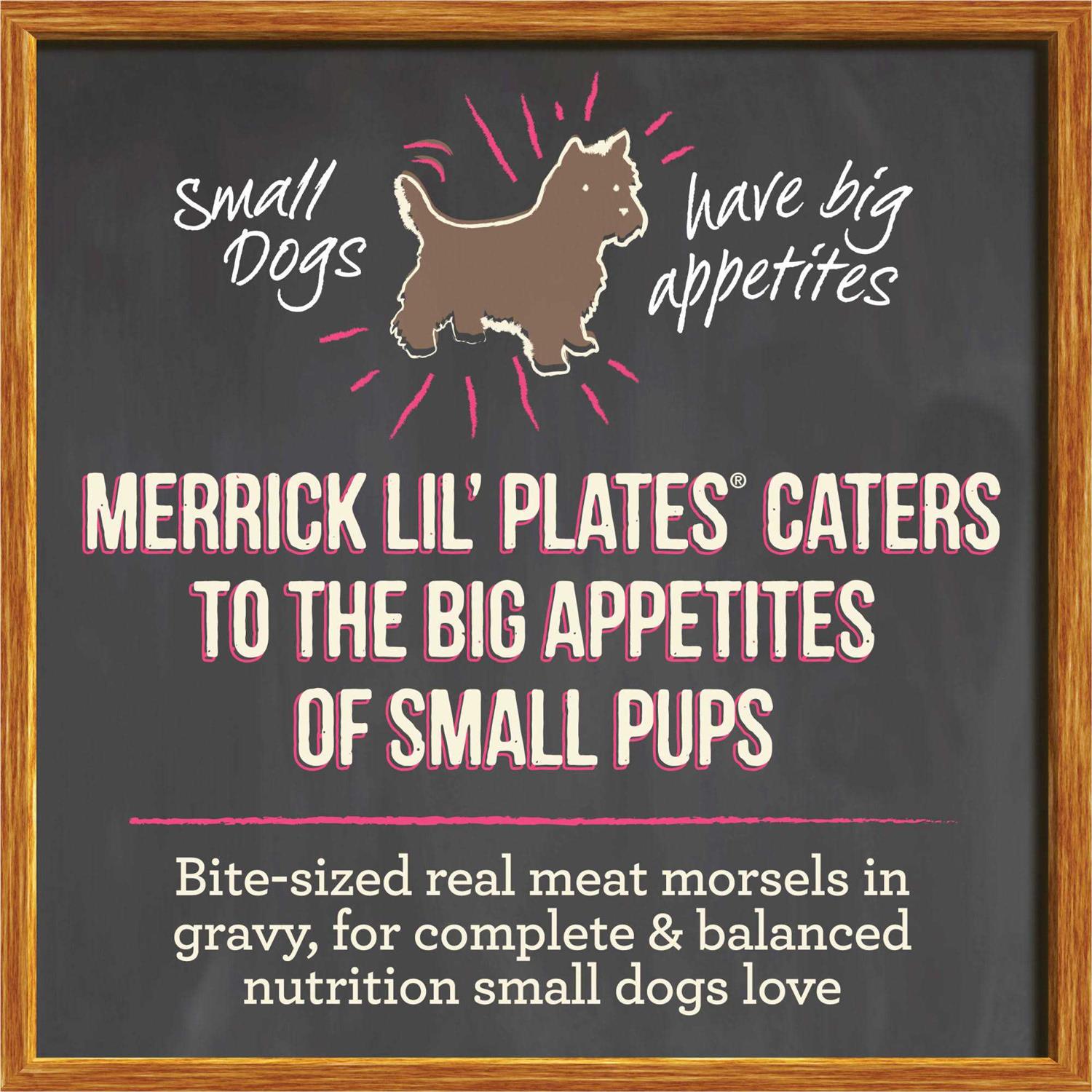 Merrick Lil Plates Mini Medley Wet Dog Food Variety Pack - Healthber