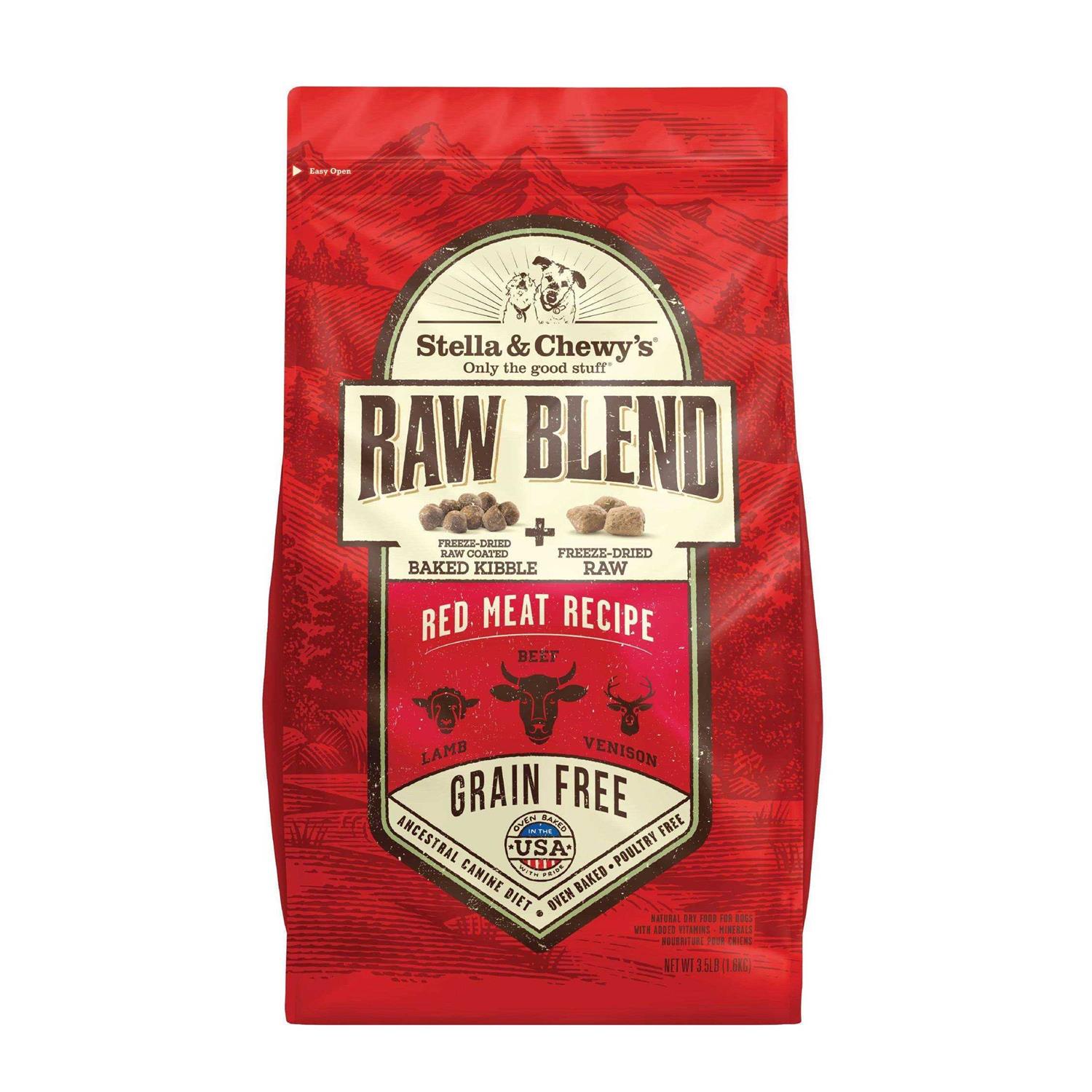 Stella & Chewy’s Raw Blend Red Meat Recipe Dog Food - Healthber