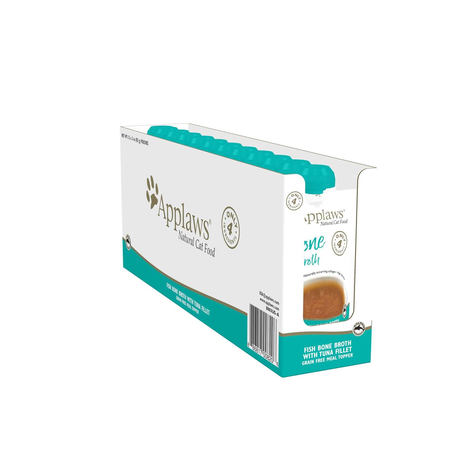Applaws Fish Bone Broth with Tuna Fillet Cat Food - Healthber