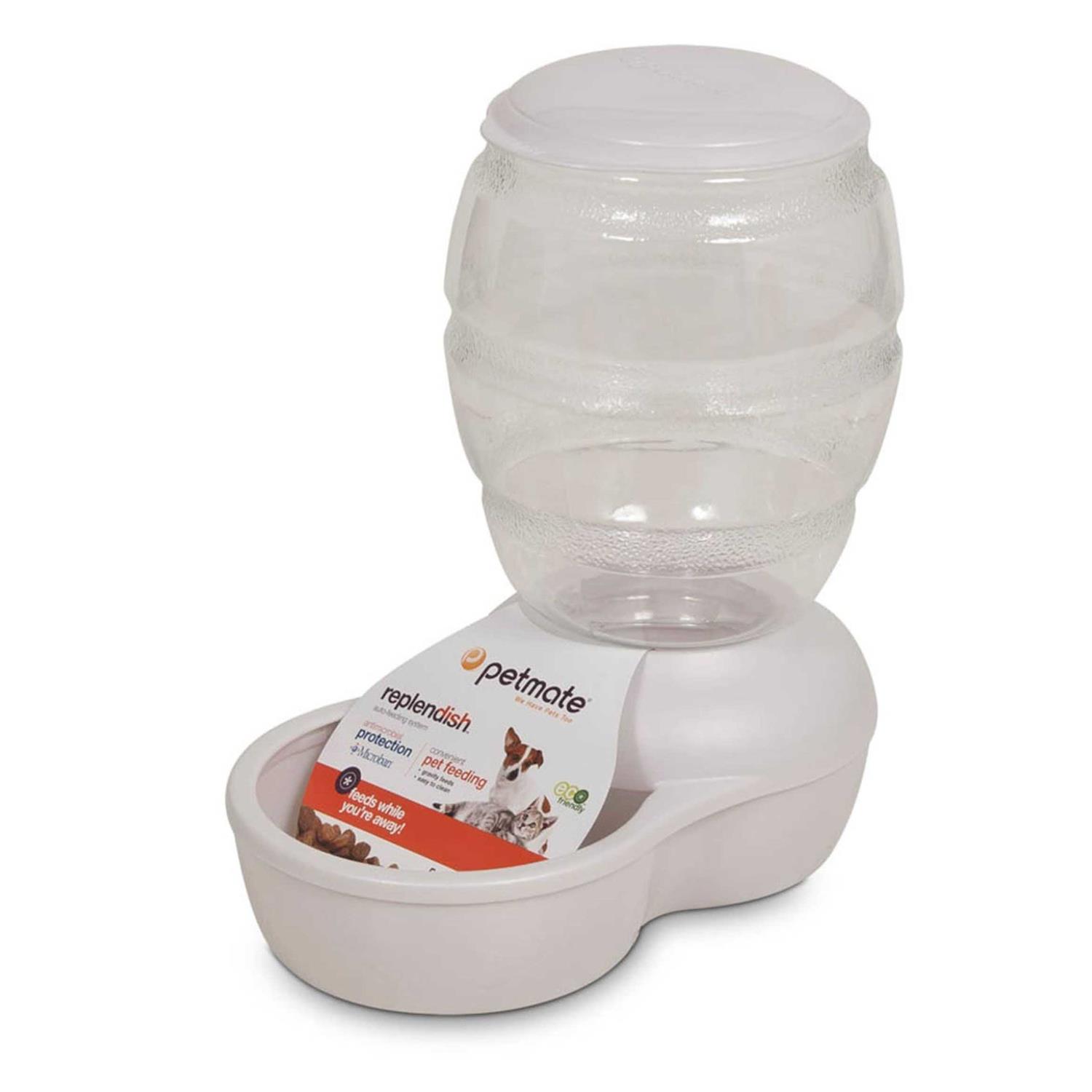 Petmate Replendish Feeder with Microban - Healthber