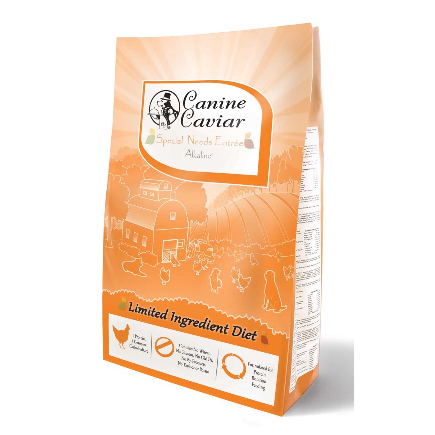 Canine Caviar Special Needs Alkaline Holistic Entree Dry Dog Food - Healthber