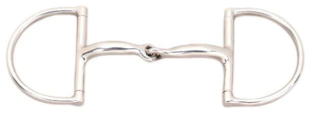 JP Korsteel Hunter Dee Ring Snaffle Bit - Healthber