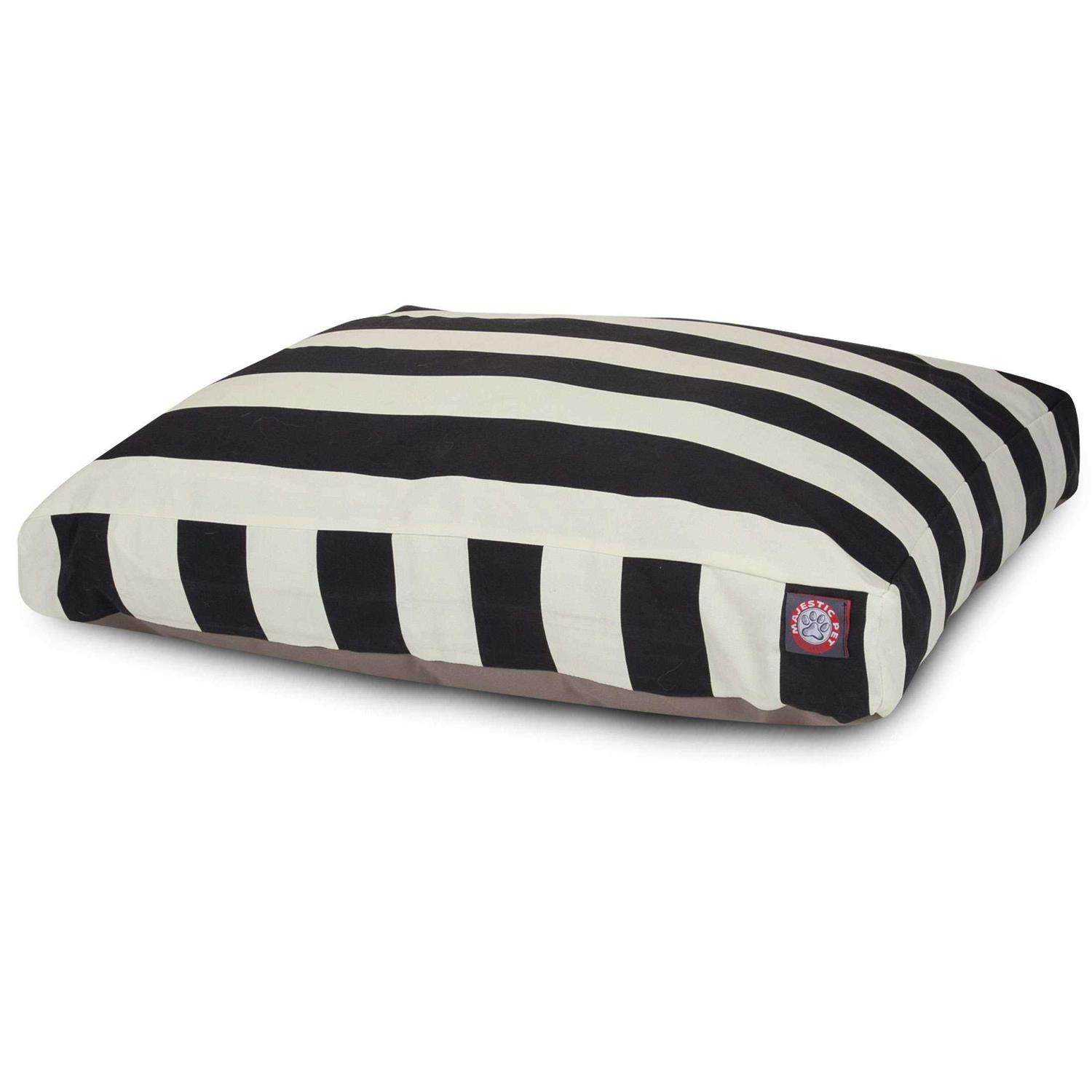 Majestic Pet Vertical Stripe Rectangle Dog Bed - Healthber
