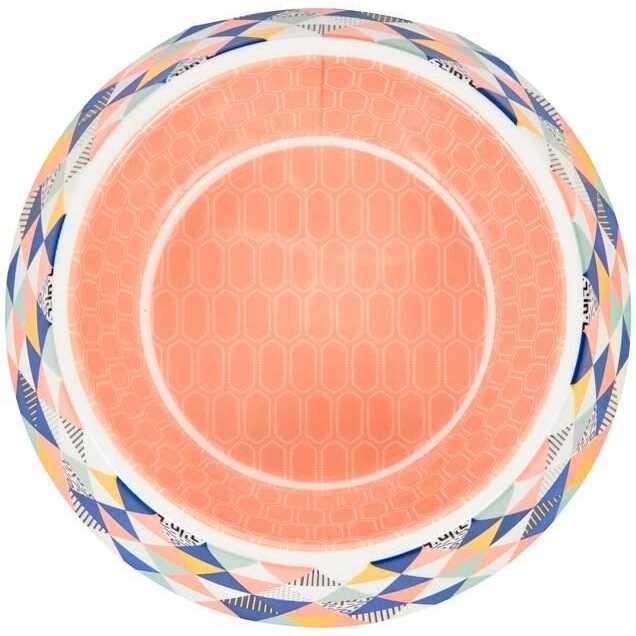 Frisco Colorful Geometric Melamine Bowl - Healthber