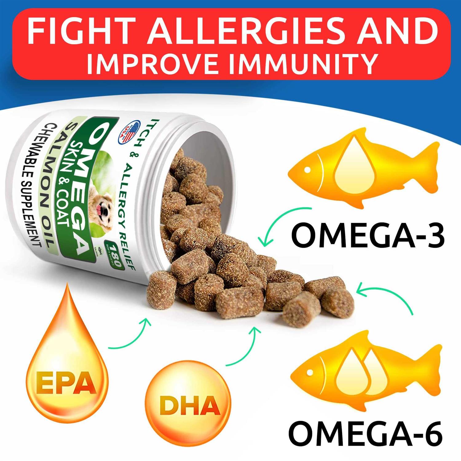 Bark&Spark Omega Dogs Oil - Healthber