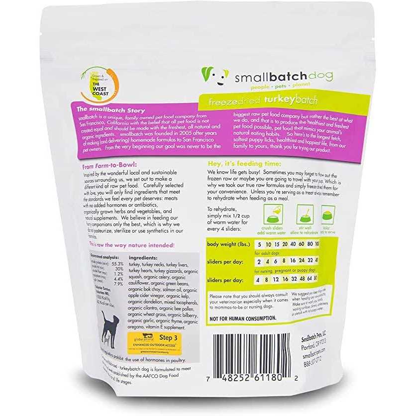 Smallbatch Freeze-Dried Chicken Dog Food - Healthber