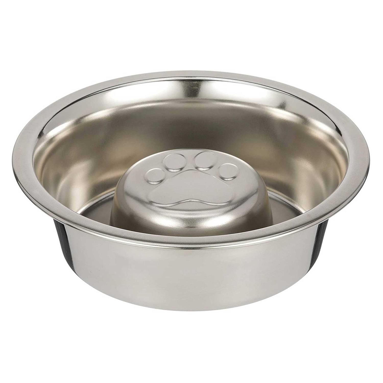 Neater Pet Brands Slow Feed Bowl Stainless Steel - Healthber