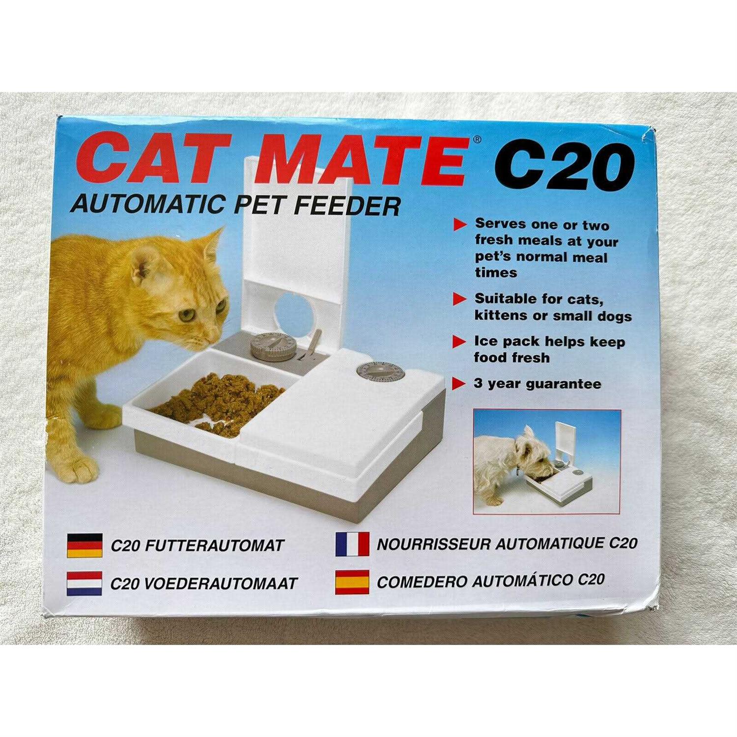 Cat Mate C20 Automatic Pet Feeder - Healthber