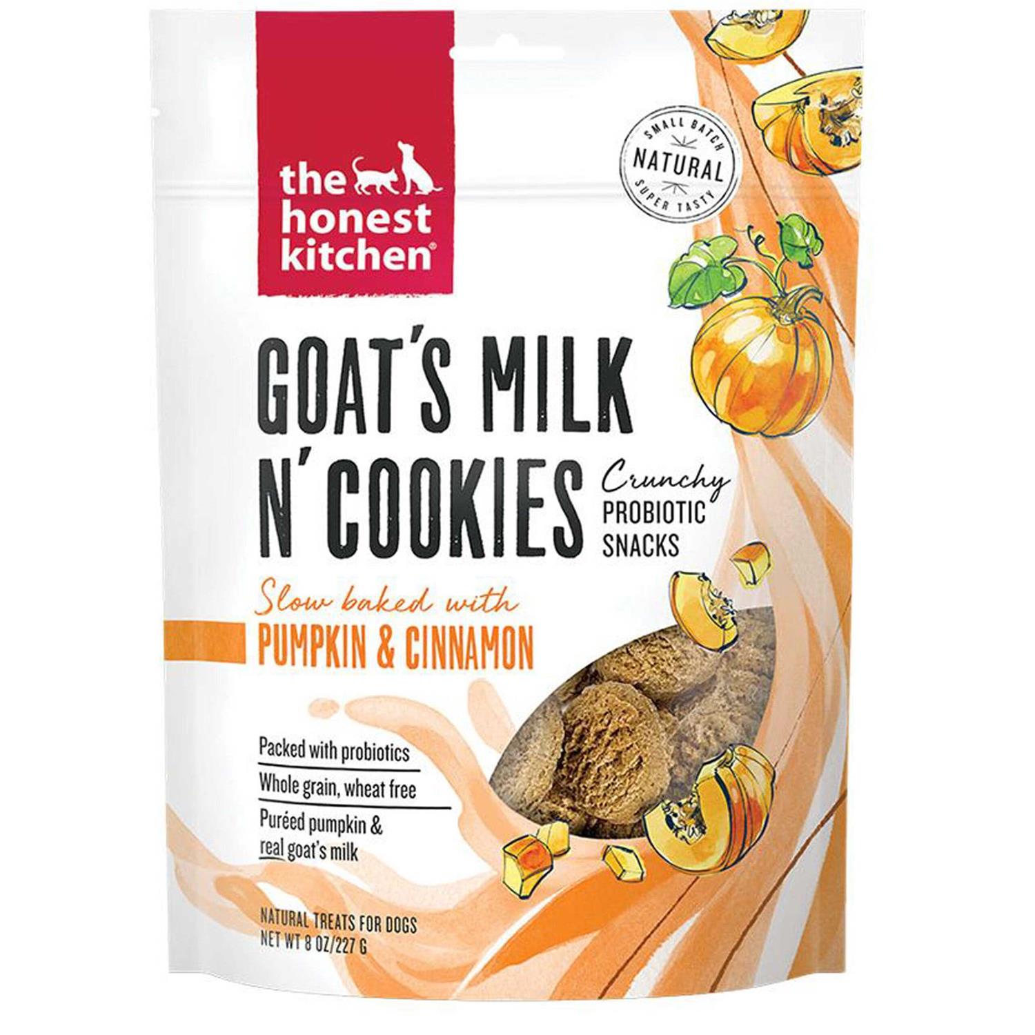The Honest Kitchen Dog Goat’s Milk N’ Cookies - Healthber