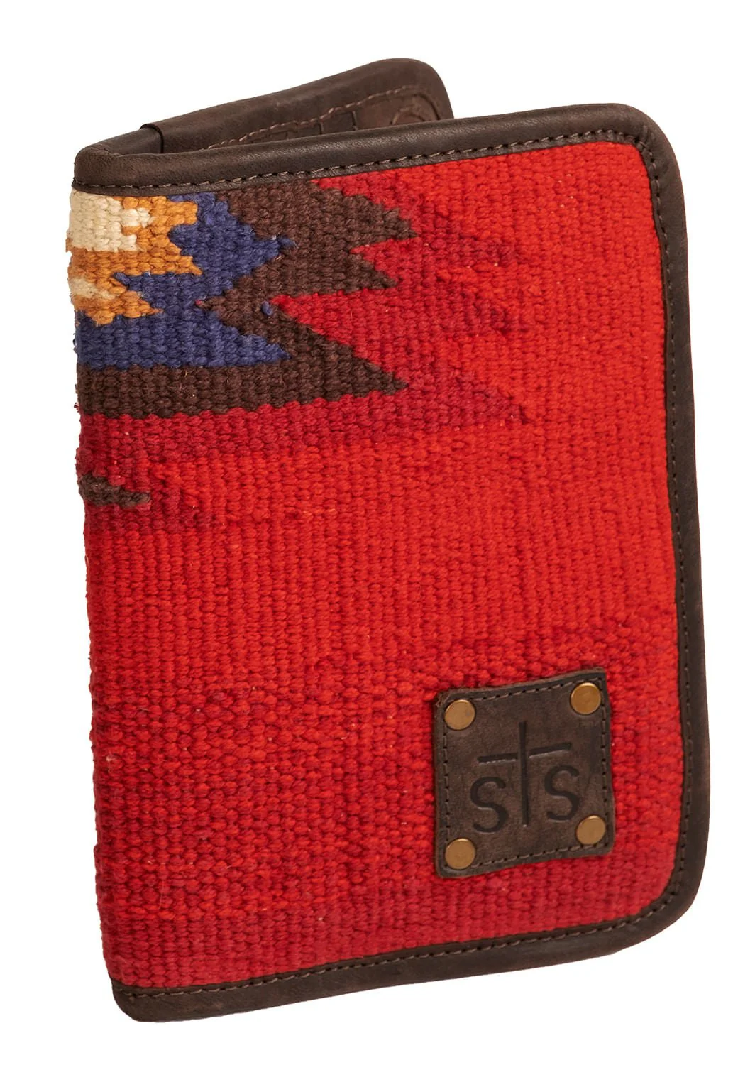 STS Crimson Sun Western Leather Magnetic Wallet - Healthber