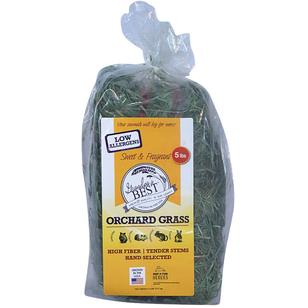 Grandpa's Best Orchard Grass Bale - Healthber