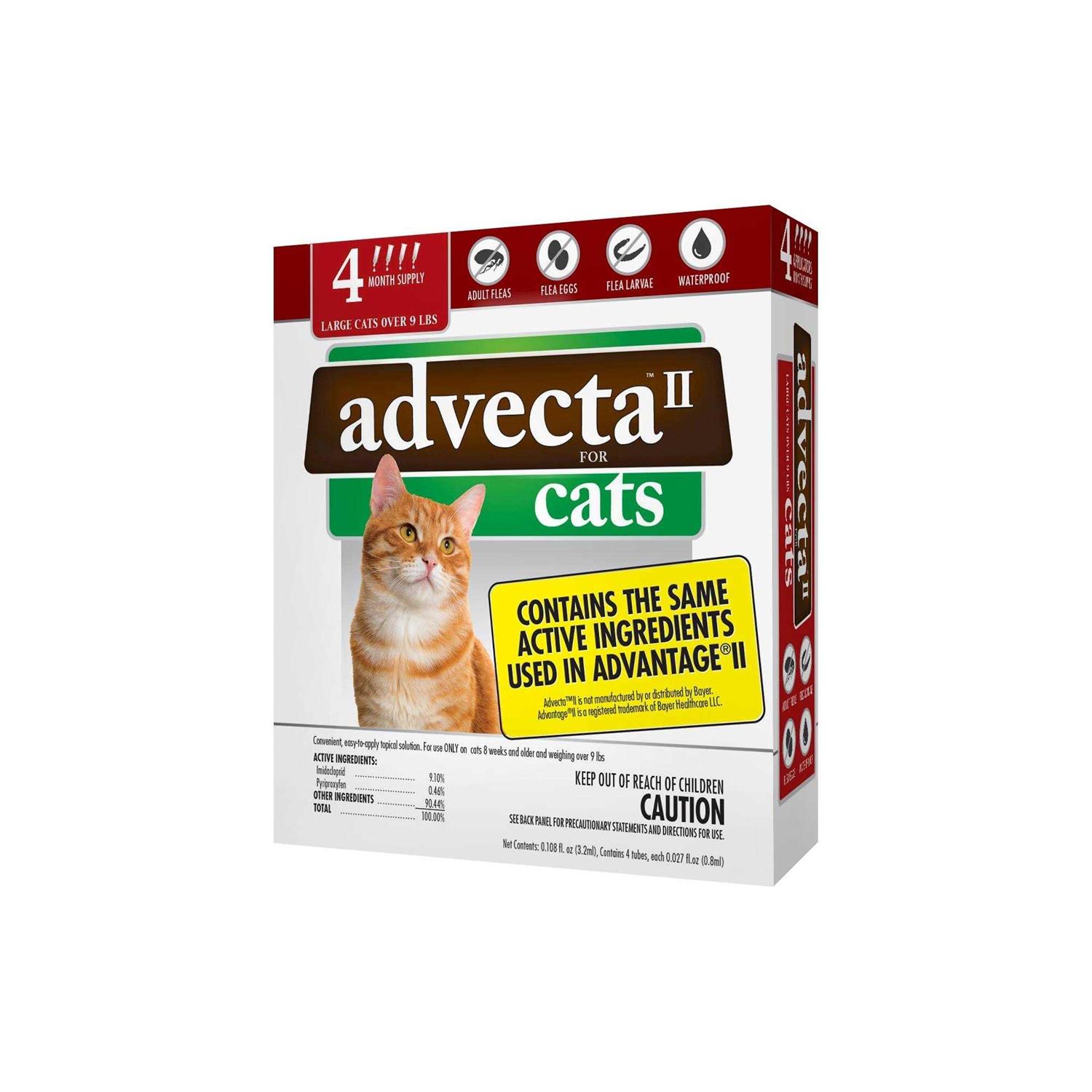 Advecta Plus Flea Protection for Large Cats - Healthber