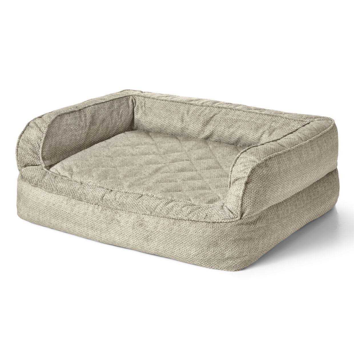 Orvis ComfortFill-Eco Couch Dog Bed - Healthber