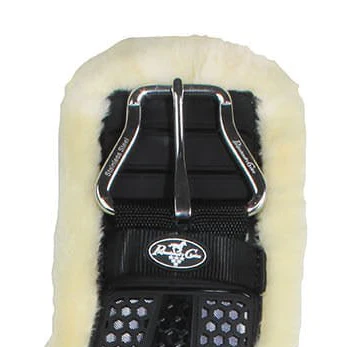 Professional's Choice Contoured VenTECH Cinch with Faux Shearling Liner, Black - Healthber